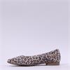 Paul Green Pointed Low Heel Ballet Flat - Animal Print